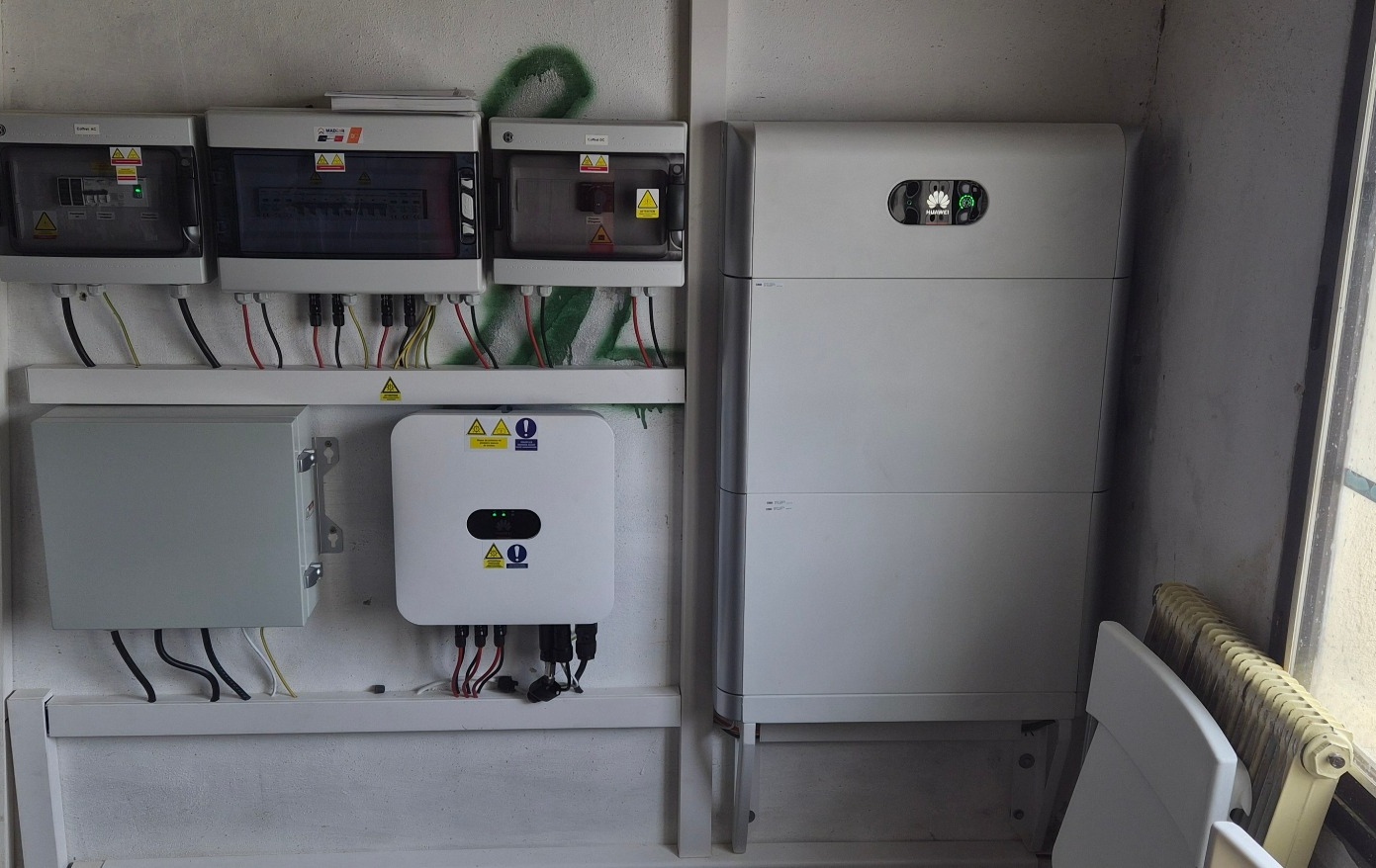 Installation de stockage Huawei